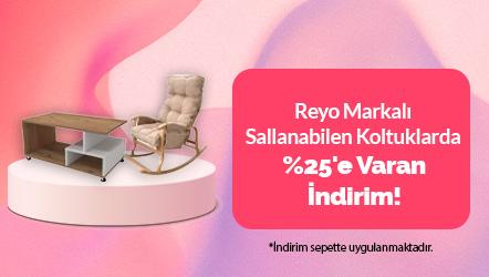 Reyo Markalı Sallanabilen Koltuklarda Sepette %5'e Varan İndirim