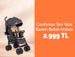 Comfymax Tam Yatar Baston Bebek Arabası 2.999 TL
