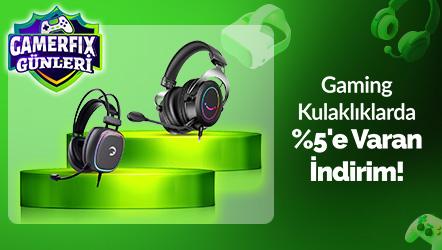 Gaming Kulaklıklarda %5'e Varan İndirim!