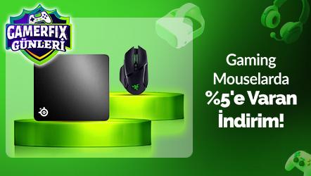 Gaming Mouselarda %5'e Varan İndirim!