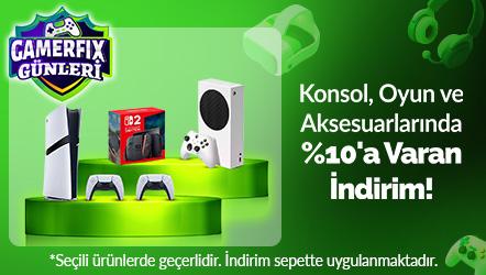 Konsol, Oyun ve Aksesuarlarında %10'a Varan İndirim!