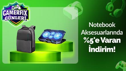 Notebook Aksesuarlarında %5'e Varan İndirim!