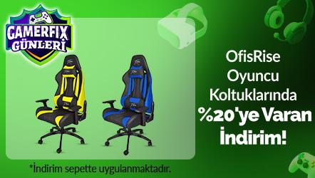 OfisRise Oyuncu Koltuklarında %20'ye Varan İndirim!