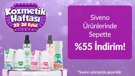 Siveno Ürünlerinde Sepette %55 İndirim