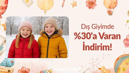 Dış Giyimde %30'a Varan İndirim