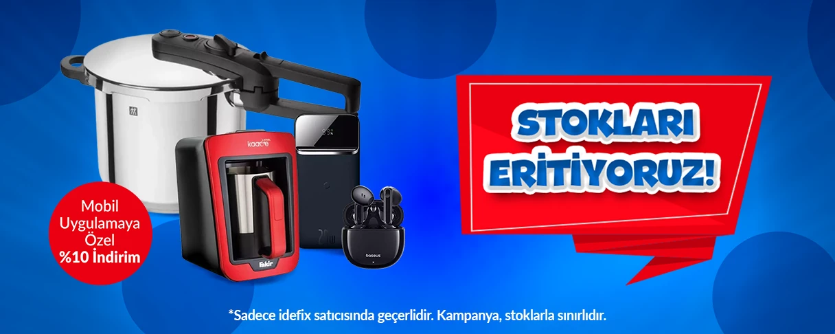 App'e Özel Sepette %10 İndirim