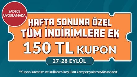 Hafta Sonuna Özel Kupon Fırsatı