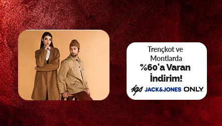 Trençkot ve Montlarda %60'a Varan İndirim
