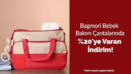 Bagmori Bebek Bakım Çantalarında %20'ye Varan İndirim!