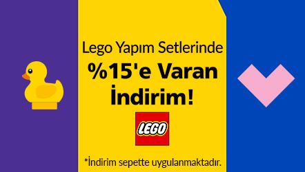Lego Yapım Setlerinde %15'e Varan İndirim!