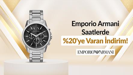 Emporio Armani Saatlerde %20'ye Varan İndirim!