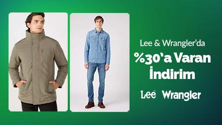 Lee & Wrangler Markalı Ürünlerde %30'a Varan İndirim