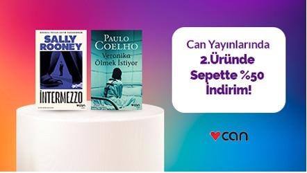 Can Yayınlarında 2.Üründe Sepette %50 İndirim