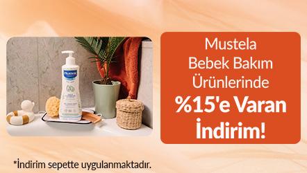 Mustela Bebek Bakım Ürünlerinde %15'e Varan İndirim!