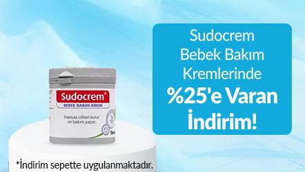 Sudocrem Bebek Bakım Kremlerinde %25'e Varan İndirim!
