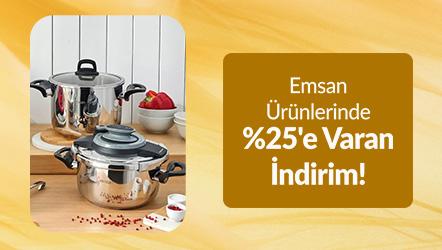 Emsan Ürünlerinde %25'e Varan İndirim!