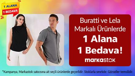 Buratti ve Lela Markalı Ürünlerde 1 Alana 1 Bedava!