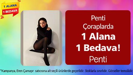 Penti Çoraplarda 1 Alana 1 Bedava
