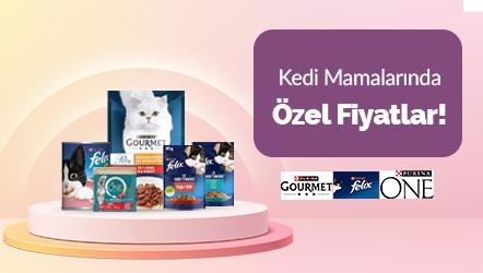 Felix, Purina One ve Gourmet Markalı Kedi Mamalarında Özel Fiyatlar!