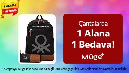 Çantalarda 1 Alana 1 Bedava!