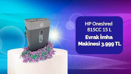 HP Oneshred 815CC 15 L Evrak İmha Makinesi 3.999 TL