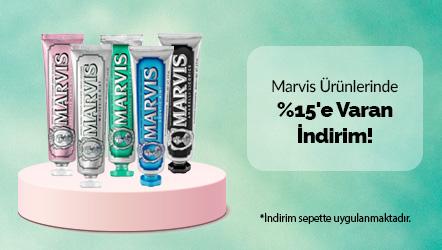 Marvis Ürünlerinde %15'e Varan İndirim!