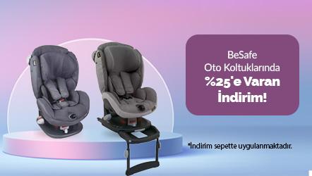 BeSafe Oto Koltuklarında %25'e Varan İndirim!
