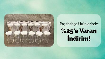 Paşabahçe Ürünlerinde %25'e Varan İndirim!