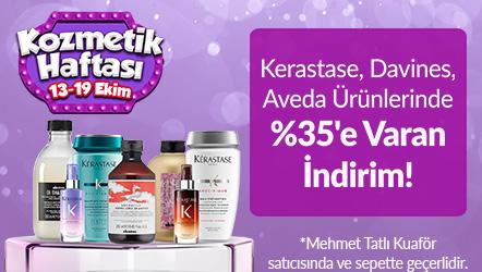 Kerastase, Davines, Aveda Ürünlerinde Sepette %35'e Varan İndirim