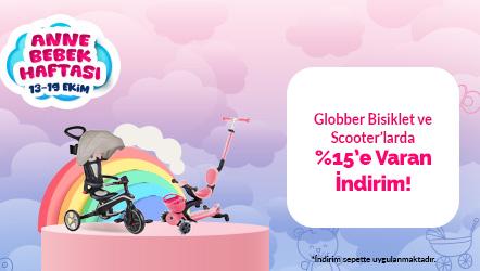 Globber Bisiklet ve Scooter’larda %15’e Varan İndirim!