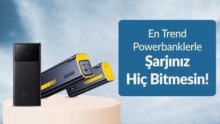 En Trend Powerbanklerle Şarjınız Hiç Bitmesin!