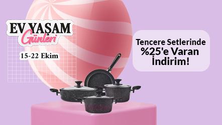 Tencere Setlerinde %25'e Varan İndirim!