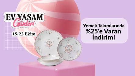 Yemek Takımlarında %25'e Varan İndirim!