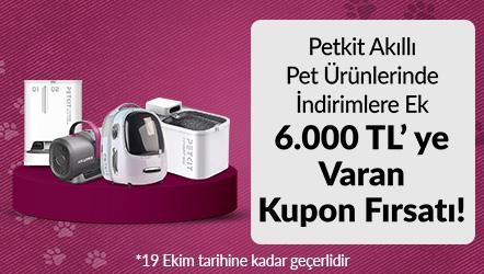 Petkit Akıllı Pet Ürünlerinde Tüm İndirimlere Ek 6.000TL’ye Varan Kupon Fırsatı