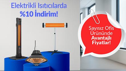 Elektrikli Isıtıcılarda %10 İndirim!