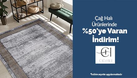 Çağ Halı Ürünlerinde %50'ye Varan İndirim!