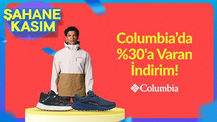 Columbia Markalı Ürünlerde %30'a Varan İndirim!