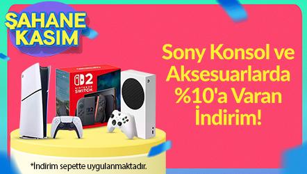 Sony Konsol ve Aksesuarlarda Sepette %10'a Varan İndirim