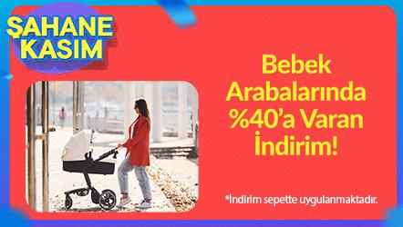Bebek Arabalarında Sepette %40’a Varan İndirim!