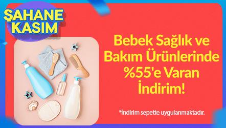 Bebek Sağlık ve Bakım Ürünlerinde Sepette %55'e Varan İndirim