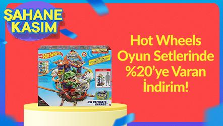 Hot Wheels Oyun Setlerinde %20’ye Varan İndirim!