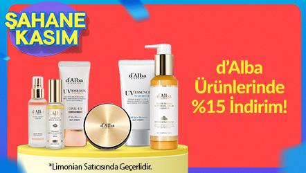 d’Alba Ürünlerinde %15 İndirim!