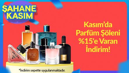 Kasım’da Parfüm Şöleni Sepette %15'e Varan İndirim