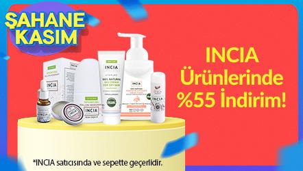 INCIA Ürünlerinde Sepette %55 İndirim