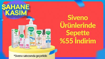 Siveno Ürünlerinde Sepette %55 İndirim