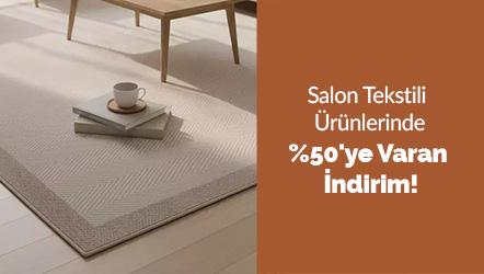 Salon Tekstili Ürünlerinde %50'ye Varan İndirim