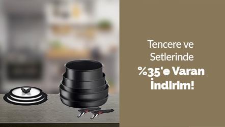 Tencere ve setlerinde %35'e Varan İndirim