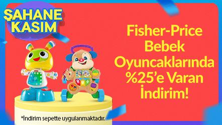 Fisher-Price Bebek Oyuncaklarında Sepette %25’e Varan İndirim!