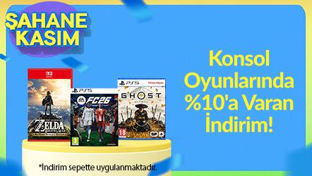 Konsol Oyunlarında Sepette %10'a Varan İndirim!