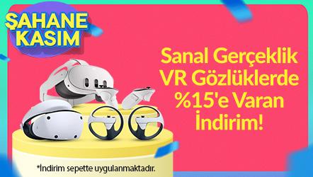 Sanal Gerçeklik VR Gözlüklerde Sepette %15'e Varan İndirim!